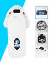 NTOPSUN NTS-F2 Mini Planche de Surf Électrique ABS - Scooter Aquatique Intelligent Portable avec Longue Autonomie pour les Eaux Océaniques