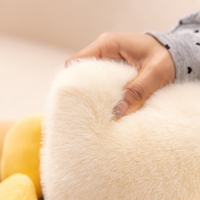 Vente en gros de peluches personnalisées de la marque MEIWEN, canard couché mignon, super doux, imprimé par transfert thermique, rembourrage en coton PP, cadeaux pour enfants