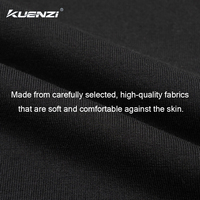 T-shirt Kuenzi à logo personnalisé, coupe classique, mélange de couleurs, 97% coton, 3% élasthanne, 250 GSM, doux, durable, col rond, coupe ample pour hommes