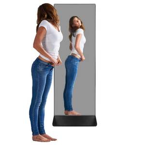 Floor Standing 43 55 Inch Indoor Pantallas Magic <b>Mirror</b> Touch Screen Digital Signage and Displays <b>Mirror</b> Kiosk - Product Image 1