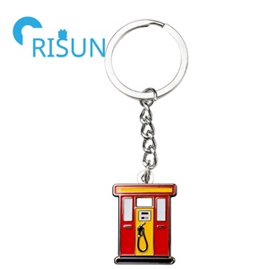Portachiavi Personalizzato a Forma di Barile di Carburante in Metallo, Ciondolo a Forma di Bombola di Benzina, Regalo Originale - Product Image 3