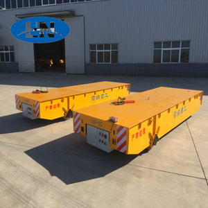 Carrello Piattaforma Sterzabile a Batteria da 10T per Movimentazione in Officina - Product Image 1
