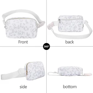Outdoor Running PVC Waist Bag Customized Crossbody & Chest Bag Unisex Fashion Waterproof Sports <b>String</b> Closure - Product Image 3
