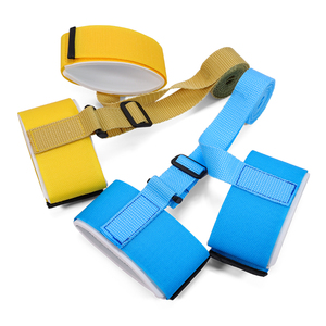 공장 가격 EVA 조정 가능한 스키 캐리 홀더 스노우 보드 바인딩 후크 및 루프 스키 스트랩 스노우 스키 장비 - Product Image 2