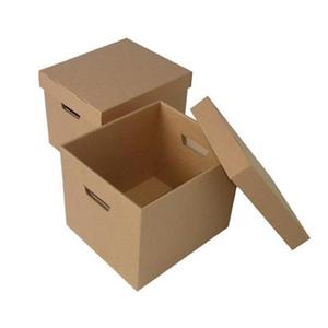 Nâu công nghiệp bao bì các tông đóng gói carton lưu trữ hộp lưu trữ carton sóng nhà máy - Product Image 2