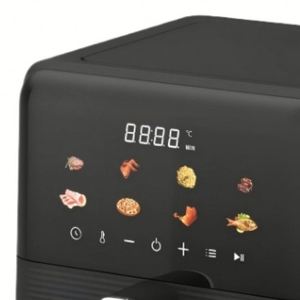 Nouvelle Conception 2026 Friteuse à Air Carrée Moderne Allemande Sans Huile 4,5L 1400W avec Fenêtre Visible, Fond Ondulé Antiadhésif et Protection Contre la Surchauffe - Product Image 4