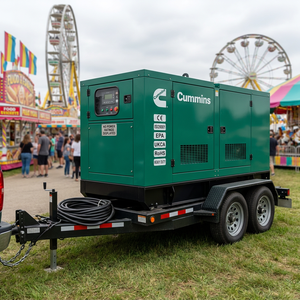 Groupe électrogène diesel silencieux Cummins 200 kVA 300 kVA 400 kVA 500 kVA, puissance 800 kVA 1000 kVA, avec ATS - Product Image 1