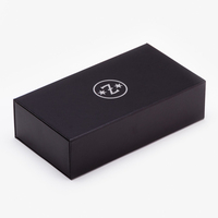 Boîtes cadeaux magnétiques pliables en carton biodégradable avec impression personnalisée à l'encre de soja, pour cadeaux de graduation, d'anniversaire, de mariage, et rangement