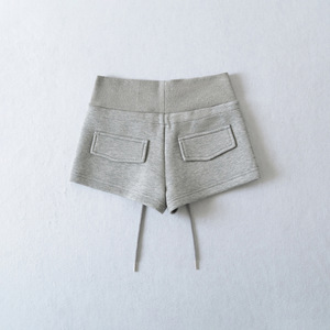 Nouveaux shorts décontractés pour femmes, style Y2K, été, sexy, taille haute, avec long cordon, en mélange de coton - Product Image 3