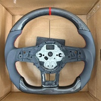 Volant sport en cuir et fibre de carbone véritable pour Volkswagen VW Golf 7 GTI Golf R MK7 Polo GTI Jetta MK7 MK8 MK8.5 Scirocco