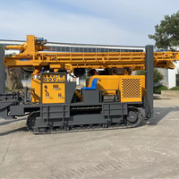 Foreuse rotative portable haute efficacité pour puits d'eau, 200m, 300mm de diamètre, pour l'exploration de puits d'eau