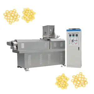 Auto Hot sales big capacity 300-500kg/h corn chips machine / snacks extruder price / puff snack machine