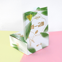 Boîte d'emballage de savon cosmétique en carton biodégradable, recyclable, avec logo personnalisé, estampé à l'or, respectueuse de l'environnement