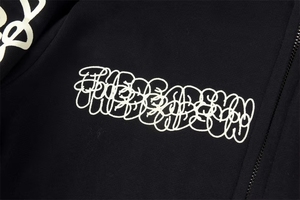 Glo Gang the Full Zip Hoodie Beverage Cartoon Printed Zipper Clothing Wholesale - Product Image 6
