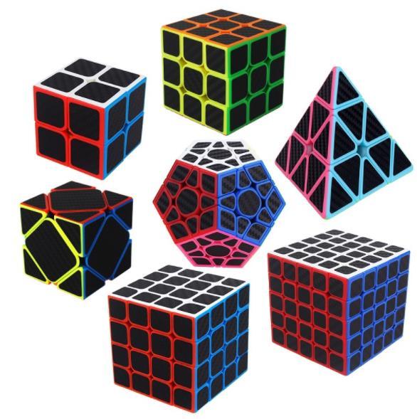 Hot Sale Magic Speed Cube 3 X 3 Turning Smoothly 3D Puzzle Cube Brain Teasers Puzzle Game Brain Toy for Kids and Adults