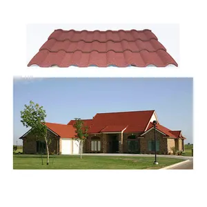Southwestern anti icing curved corrugated metal roofing for exterior tiles