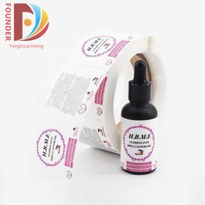 Label Kosmetik Tahan Air Permanen Perekat Sendiri untuk Produk Perawatan Kulit & Kecantikan - Cetak Bahan & Merek yang Dapat Disesuaikan - Product Image 2