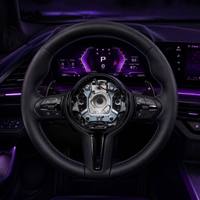 Volant de voiture en cuir en stock pour BMW F30 F10 F15 F36 F20 F22 F25 F32 M3 M5 E46 E60 E70 E90 E91 M Volant sport