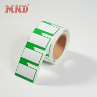 Modèle personnalisé Forme Taille UHF RFID Anti Métal Antenne Auto-adhésif Autocollant Rouleau Flexible Sur Métal Rfid Tag