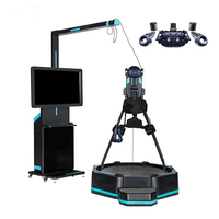 Plataforma Metálica de Realidad Virtual (RV) para Caminar en Interiores, para Juegos y Parques de Aventuras en Centros Comerciales