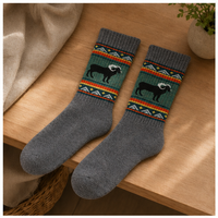 Chaussettes de sport amusantes pour hommes, imprimées numériquement, en coton tricoté, tube court, respirantes et douces pour jeunes, collection printemps