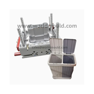 Tùy Chỉnh Ép Nhựa Khuôn Cho Vòng Thùng Rác Có Thể Thùng Rác Hình Chữ Nhật Thùng Rác Container Bin Với Bàn Đạp Cho Nhà Bếp - Product Image 5