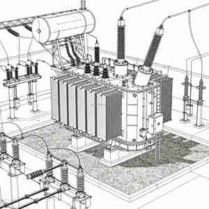 Structure en acier pour postes <span class=keywords><strong>de</strong></span> transformation à longue durée <span class=keywords><strong>de</strong></span> vie, résistante à la corrosion et aux tremblements <span class=keywords><strong>de</strong></span> <span class=keywords><strong>terre</strong></span> - Product Image 2