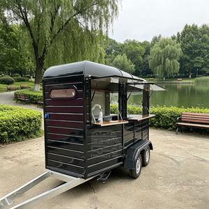 Horse <b>Bar</b> Camping Street Car Coffee Trailer Bakery Mobile Hot Dog Vans Food Truck with Full Kitchen - Product Image 1