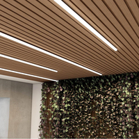 Panneaux muraux décoratifs ignifuges en bois Panneaux muraux PS Décoration intérieure