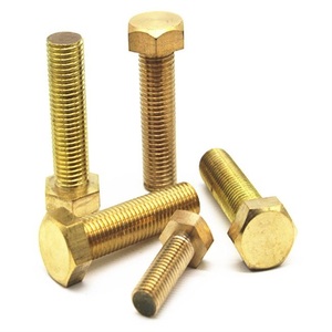 Độ Bền Kéo Cao DIN931 DIN933 Brass Hex Head Bolt - Product Image 6