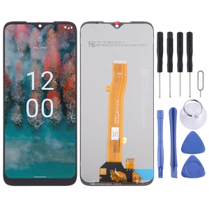 หน้าจอ <span class=keywords><strong>LCD</strong></span> แบบสัมผัส C2สำหรับ Nokia C12พร้อมดิจิไทเซอร์ทดสอบ100% - Product Image 1