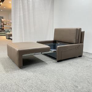 Ruang kecil, kursi kulit kembar tanpa sandaran tangan, <span class=keywords><strong>sofa</strong></span> dengan kotak penyimpanan - Product Image 6
