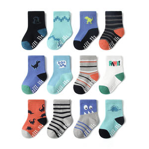 Baby Non Slip Socks with Grips <strong>Boys</strong> Girls 12pairs Cotton Baby Floor Socks, Indoor <strong>Slipper</strong> Socks for Newborn Anti-Skid Socks 2026 - Product Image 3