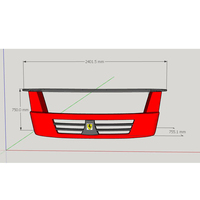 Table en verre design créatif bureau en demi-cercle pour PDG en forme de voiture bureau de direction de luxe rouge à vendre