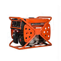 Générateur d'essence BISON CHINA BS2500L 110V-380V 1-3KW 6.5HP 4 temps 196cc refroidi par air, démarrage électrique 12V DC, écologique, 15L