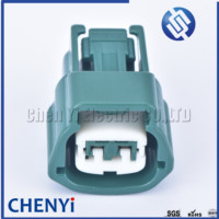 Connecteur étanche en plastique pour boîtier automobile femelle, 2 broches, série 2.2, vert, 6189-0775 6918-1594 RS 090