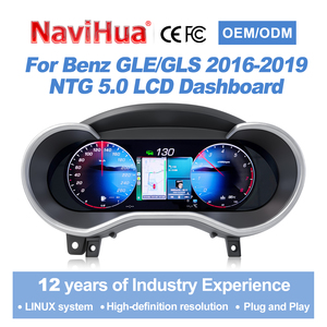 Nuevo Panel de Instrumentos Digital para Automóvil Navihua, Sistema Linux, Carplay, Velocímetro Automático, LHD/RHD, Pantalla LCD para Mercedes-Benz GLE GLS 2016-2019 - Product Image 1