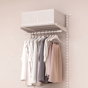 Cao Cấp Dây Kim Loại Kệ Tường Thép Bảng Điều Khiển Với Treo Theo Dõi Kết Nối Với Khung Cho Treo Tường Lưu Trữ Kệ Hệ Thống - Product Image 5