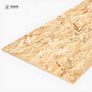Panneau de bardage de toiture OSB3 imperméable de 18 mm, panneau de bois lamellé orienté léger, Xinfushu, sans libération de formaldéhyde, nouvelle construction de toiture - Product Image 2