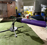 EASYFUN Factory – Jeu gonflable mécanique de qualité supérieure Wipeout Bike Meltdown, Barres de saut gonflables de qualité commerciale à vendre