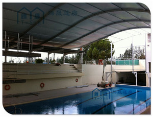 Structure en acier hangar pour le sport, basket-ball sport tente de hangar - Product Image 6