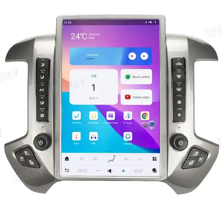 Per Chevrolet Silverado 2013-2019 GMC SIERRA 2014-2020 Android 11 autoradio Carplay Stereo GPS di navigazione lettore multimediale unità