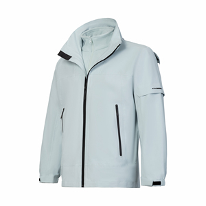 Chaqueta Unisex Cortavientos, Impermeable y Transpirable, con Cremallera, Ligera, para Deportes de <span class=keywords><strong>Montaña</strong></span>, con Capucha, Impermeable - Product Image 2