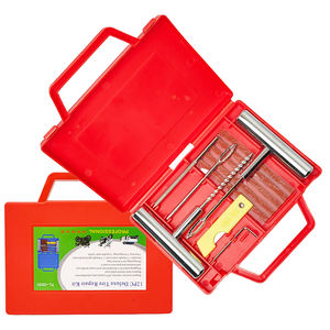 Kit d'outils de réparation de pneus pour voitures compactes et vélos électriques, en PVC, réparation rapide sous vide - Product Image 2