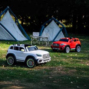 6 Aydan 12 Yaşına Kadar Çocuklar İçin Plastik Malzemeden Üretilmiş, Erkek ve Kız Çocukları İçin Elektrikli Dört Tekerlekli Arazi Tipi Uzaktan Kumandalı Araba - Product Image 2