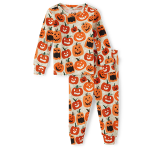 Customize Baby Family Matching long sleeve Halloween Pajama Sets 100% Cotton Top and Pants Sleepwear For Kids children <strong>Pyjamas</strong> - Product Image 3