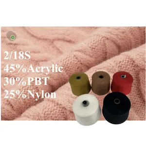 Good Price Fluffy Warm Feeling Acrylic Polyester And Elastane Sweater Yarns