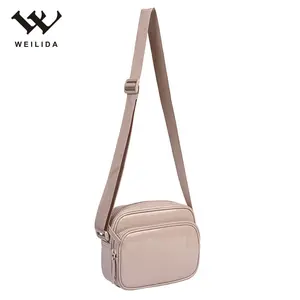 Ladies Shoulder Mini Crossbody Bag Minimalist Cheap PU Leather for Women Customized No Name Fashion Side Bags