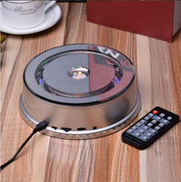 Base lumineuse LED rotative pour présentation de cristaux et objets en verre, vente en gros
