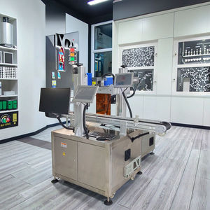 Machine de marquage laser UV à double tête pour l'intérieur et le côté des bouteilles - Marquage permanent haute vitesse de logo/date/code QR - Product Image 1